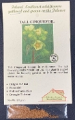 Tall Cinquefoil SEED PACKET
