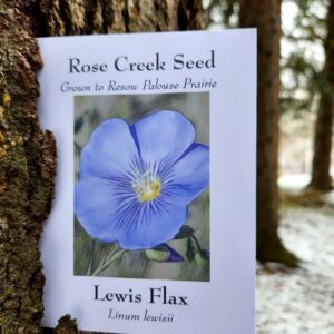 Lewis(Blue) Flax SEED PACKET